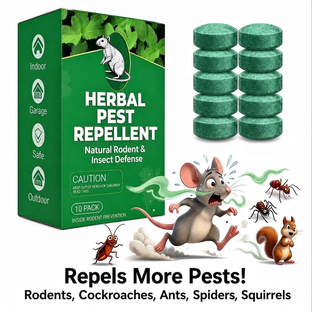 🐀 50% OFF NOW!⚡Bio-Shield🟢Rodent-Insect Repellent Tablets