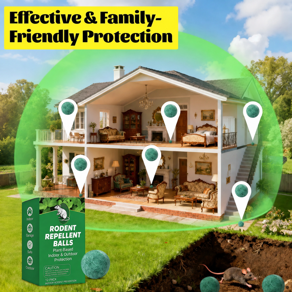 🐀 50% OFF NOW!⚡Bio-Shield🟢Rodent-Insect Repellent Tablets