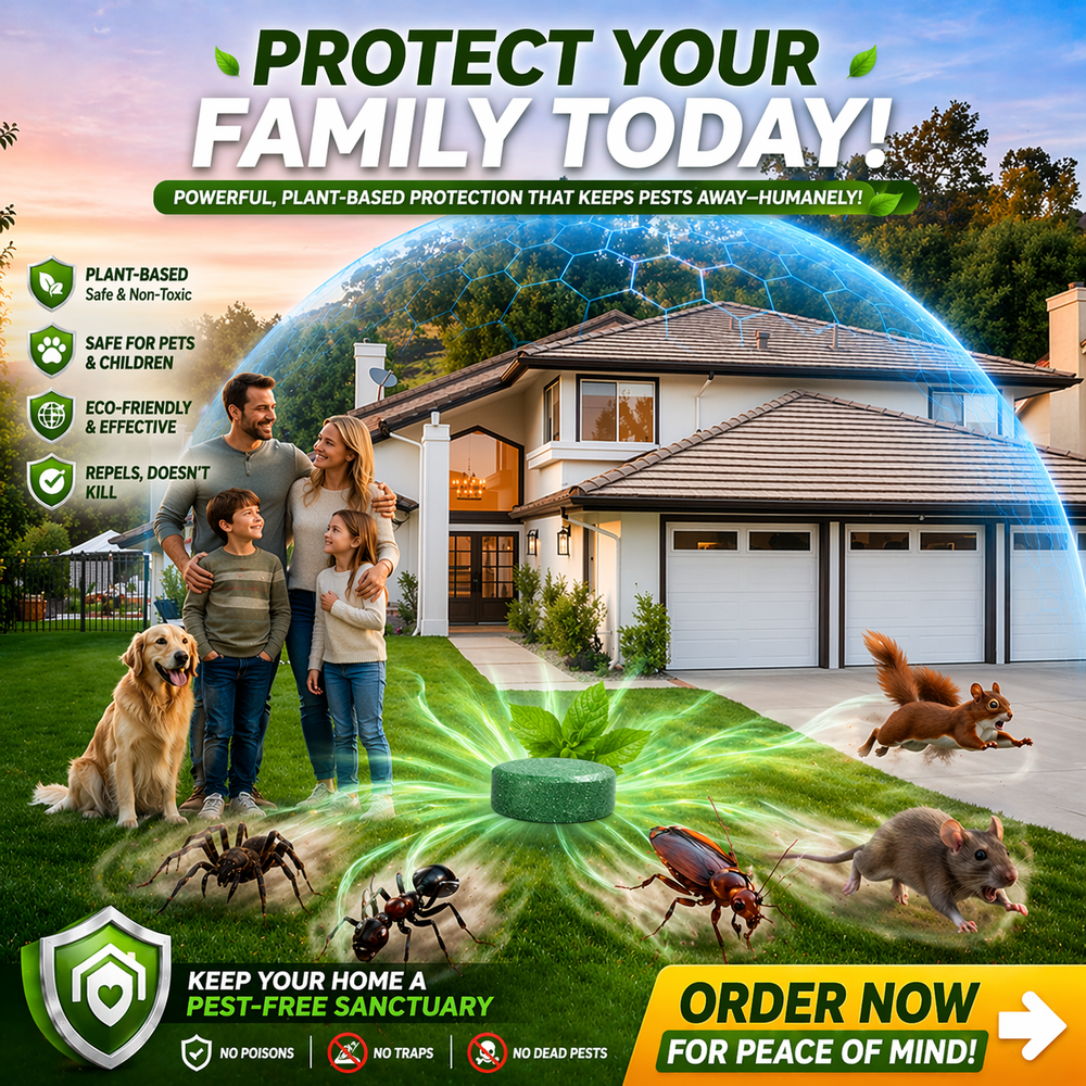 🐀 50% OFF NOW!⚡Bio-Shield🟢Rodent-Insect Repellent Tablets